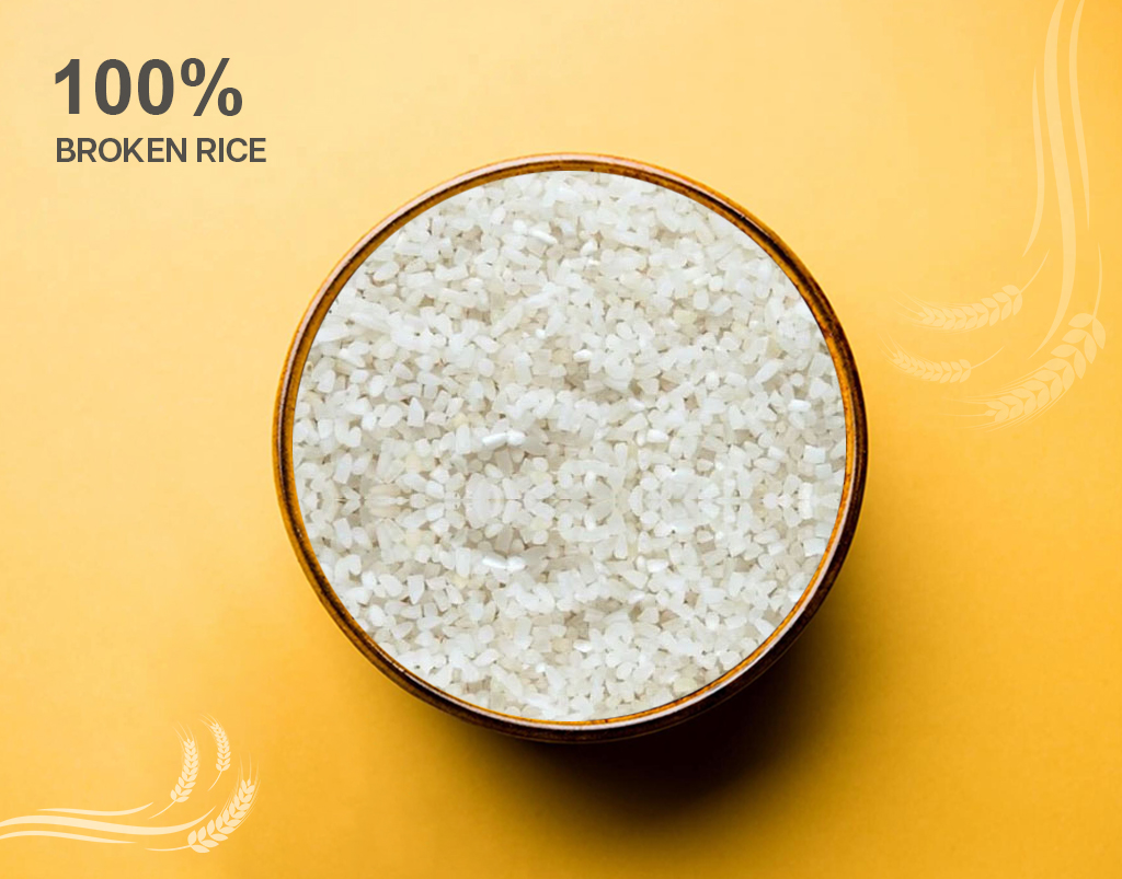 Broken Rice (100% / 5% / 25%)